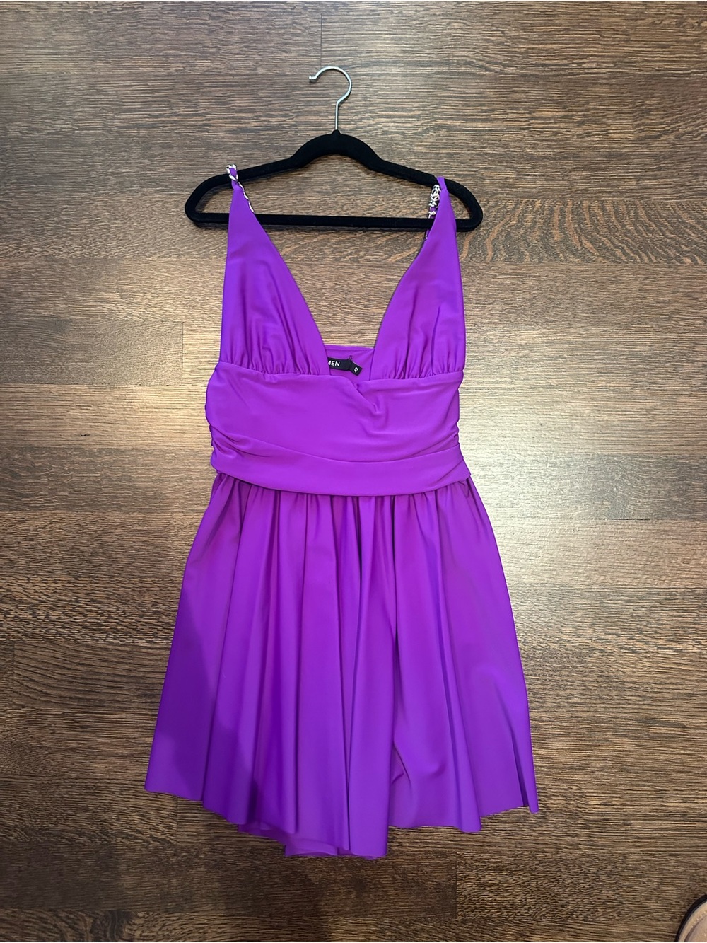 Amen Purple Mini Dress